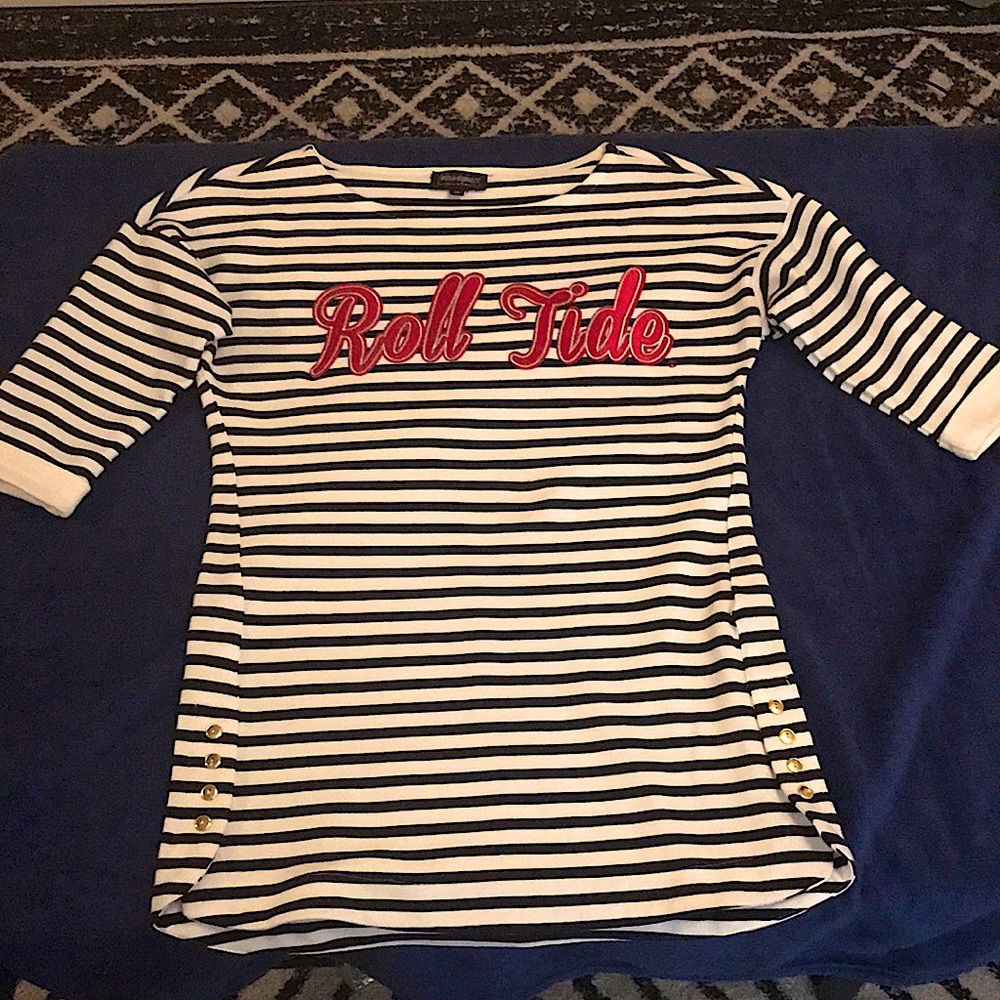Womens Alabama Crimson Tide Henley shirt by Gameday Couture